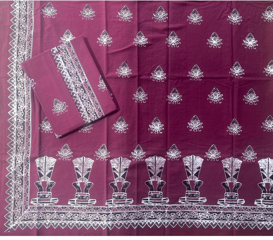 Batik Motif Warna Merah